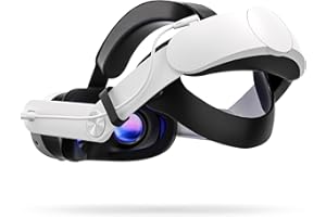 CREFIN Battery Head Strap Compatible with Meta Quest 3/Meta Quest 3S, Elite Strap with 10,000mAh Battery Pack, Fast Charging 