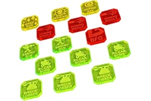 LITKO Ammo Tokens | Compatible with Gaslands Miniatures Game | Legacy | Refueled | Set of 10 | (Expansion Set)