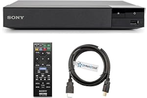 Region Free Blu-ray Player Compatible with Sony BDP-S1700 Multi Region Code Free | Blu-ray Regions A, B, C | DVD Regions 0-8 with Dynastar 6FT HDMI Bundle