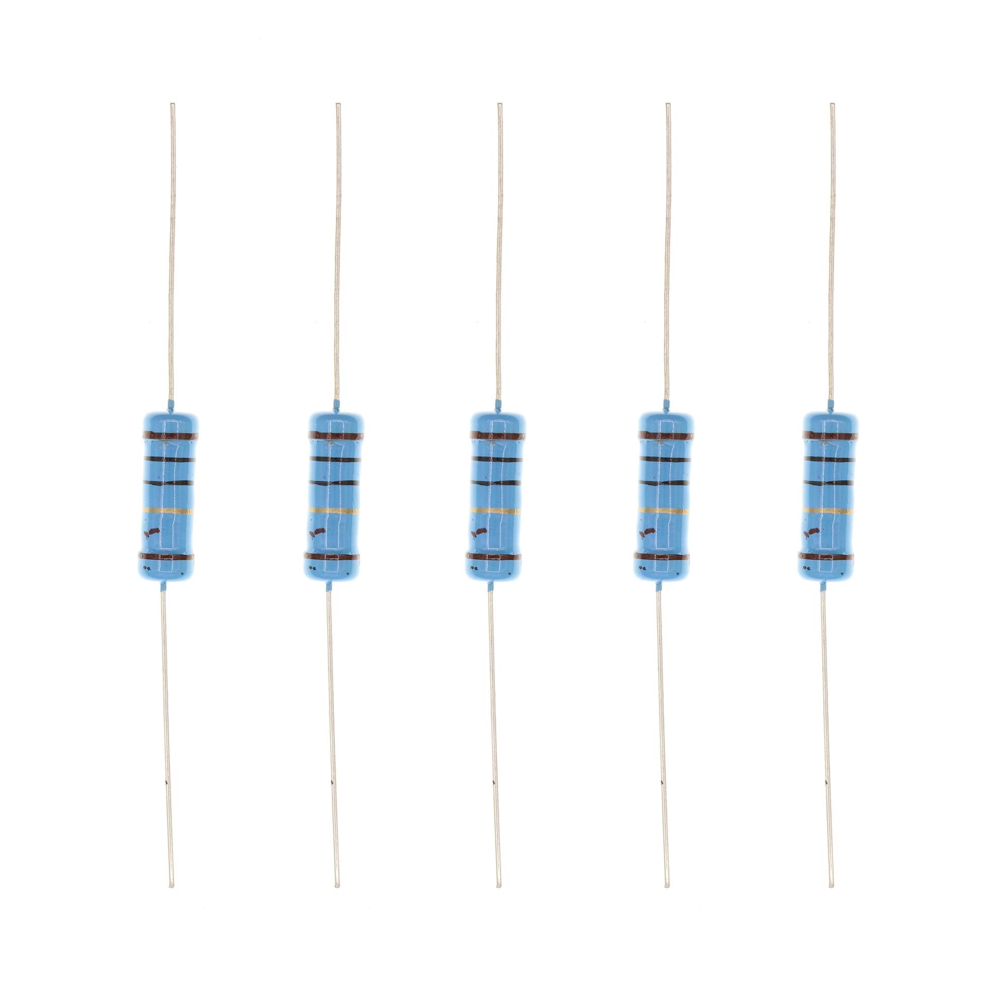 HUABAN 20PCS 3W 3 Watts 10R 10 Ohm 1% Metal Film Resistor