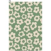 BEIANSHUO Vintage Groovy Flowers Golf Towel (16" X 24") with Carabiner Clip | Premium Microfiber Fabric | Golf Towel for Men and Women