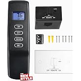 Upgraded Remote Control Thermostat Kit,for Ambient Majestic Vermont-castings skytech monessen etc,Millivolt Gas Valve Fireplaces and Stoves