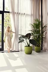 elho Vibes Fold Round 47 Large Flower Pot 100% Recycled Plastic Ø47 x H43.6 cm view 7