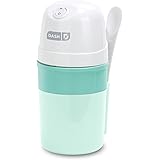 DASH My Pint Electric Ice Cream Maker Machine for Gelato, Sorbet + Frozen Yogurt with Mixing Spoon & Recipe Book (Organic, Su