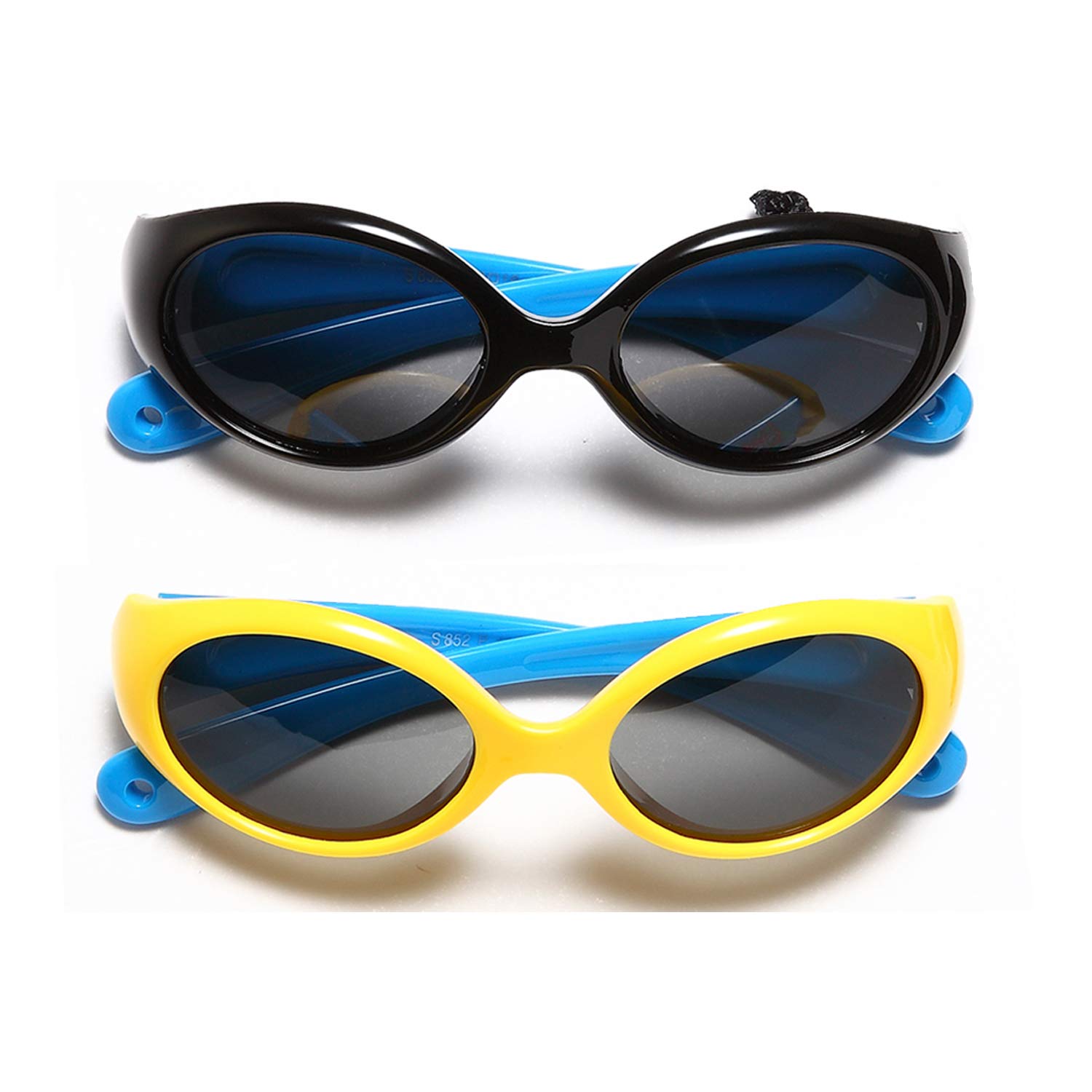 Buy 2 Pack Kids Sunglasses Polarized UV Protection Sunglasses Suitable