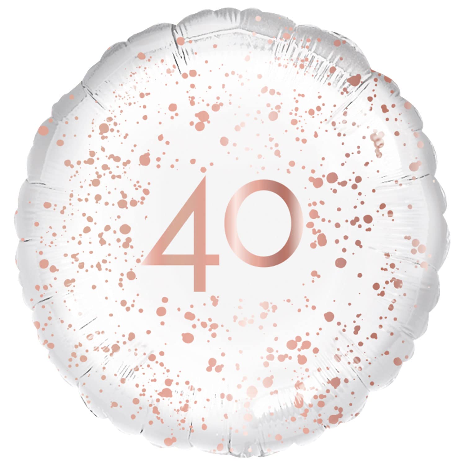 Amscan 9914149 Rosegld Celebr Std Foil - 40