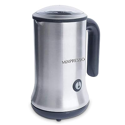 Mixpresso Electric Milk Frother Hot Cold Frothed Kuwait Ubuy