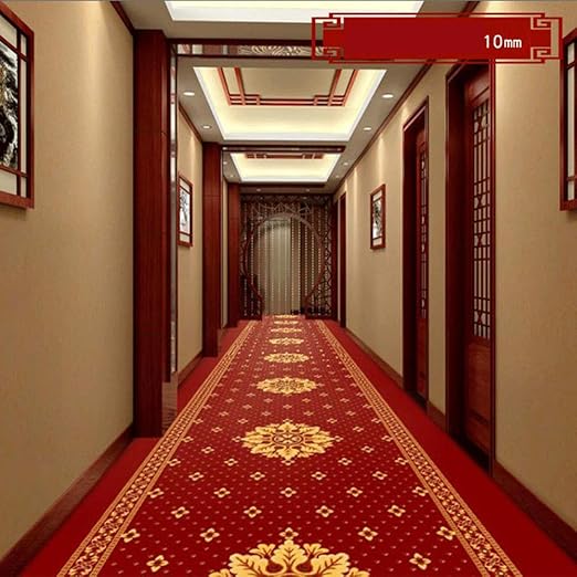 Amazon 赤い絨毯廊下ブランケットを作るためのホテルの階段廊下のカーペットのエントランスマットフロアマット ラグ カーペット オンライン通販
