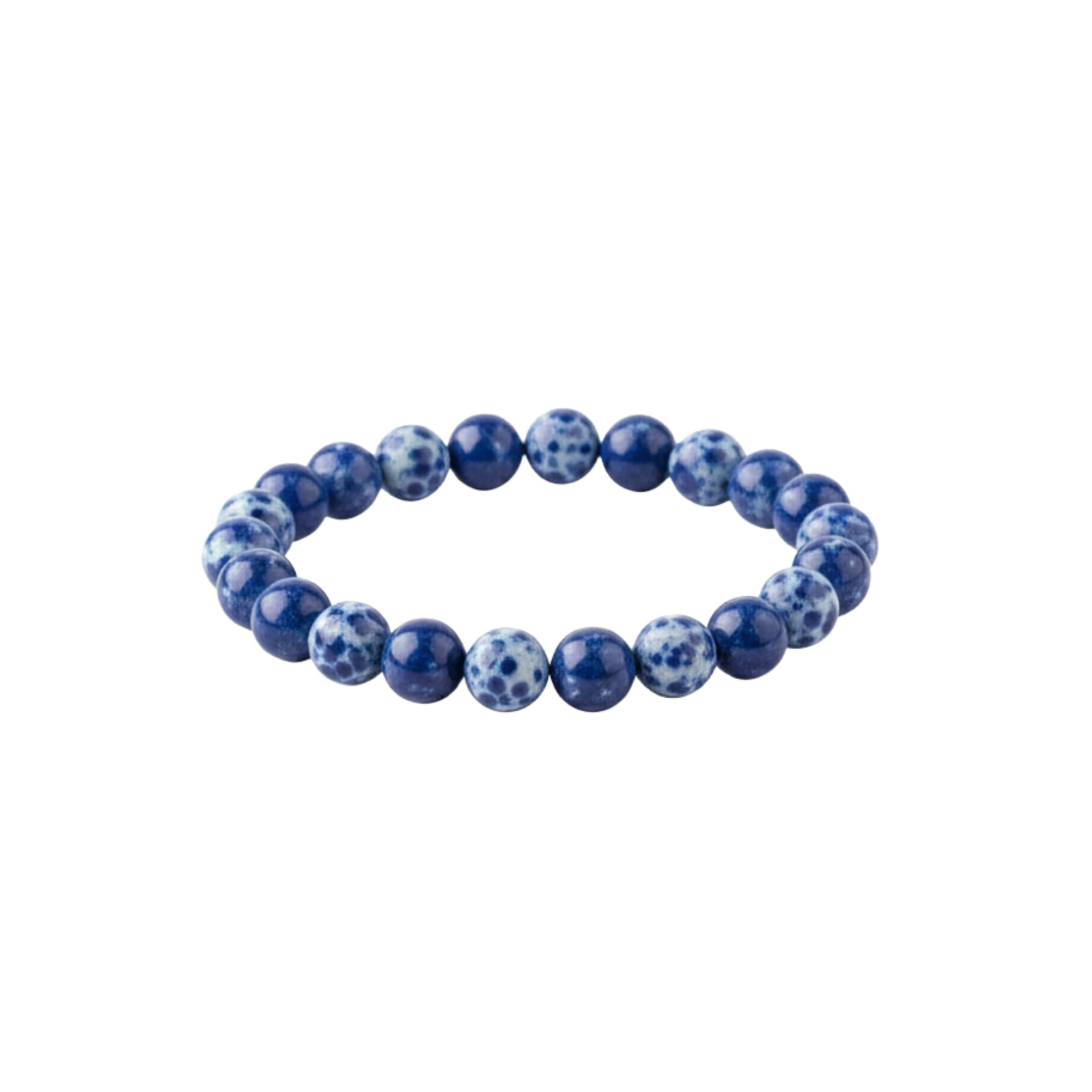 Snowflake Obsidian Crystal Energy Bracelet - Strength