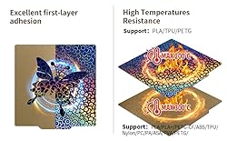 Upgraded Smooth/Textured PEK+PEI Sheet