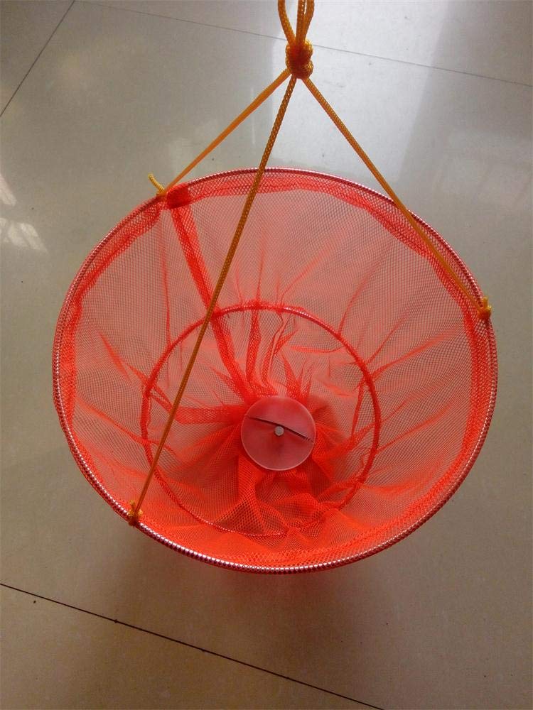 Children's Crab Fishing Drop Net, 10m line, Blue and Pink. (orange)