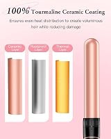 BESTOPE PRO 6-in-1 Hair Curler Set Ceramic Wand 210/180C Dual Voltage view 9