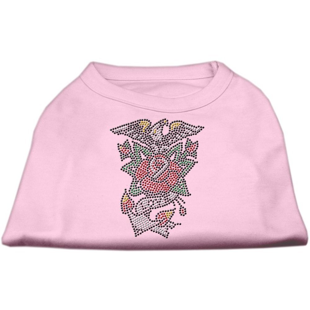 Mirage Pet Products Eagle Rose Nail Head Pet Shirt, XXXL, Light Pink