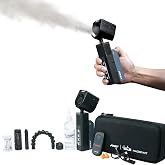 PMI SmokeNINJA PRO Hazer Kit GEN3 Haze Nozzle Bluetooth Upgraded V3 Chamber | 1000ft&sup2; in 2min Haze Nozzle + Liquid Blocker 4 Presets Food-Safe USB-C/DMX Remote Streaming/Studio/Event