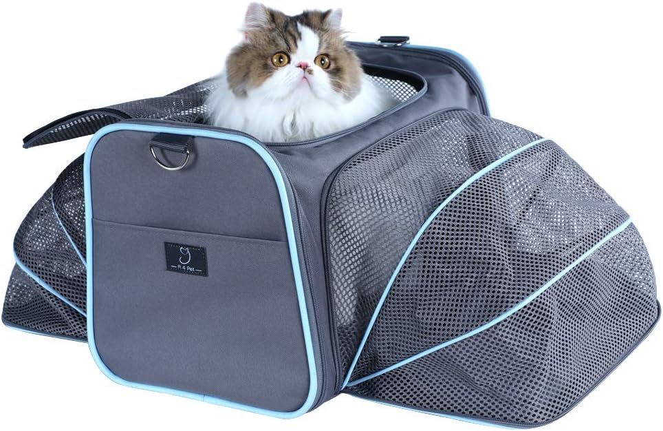 A4Pet Collapsible Cat Carrier Soft Side Cat Carrier Pet