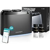 Waterless Scent Diffuser,Two 50ml Hotel Scent Oils Included-Whole House Air Freshener-Scent Diffusers for Home,Office,Essential Oil Diffuser Large Room,Smart, Cold-Air Tech,App Control