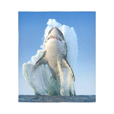 Custom Shark Jump Out The Water Tapestry Ocean Jamaica Ubuy