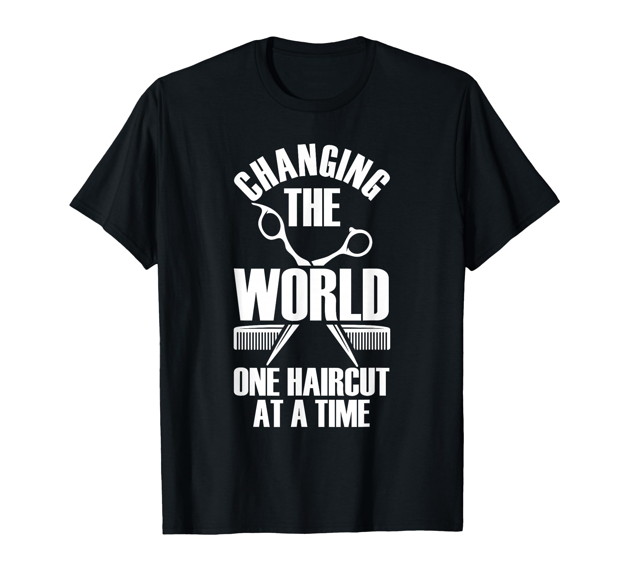 Barber Scissors Comb - Hairstylist Barbershop Barber T-Shirt