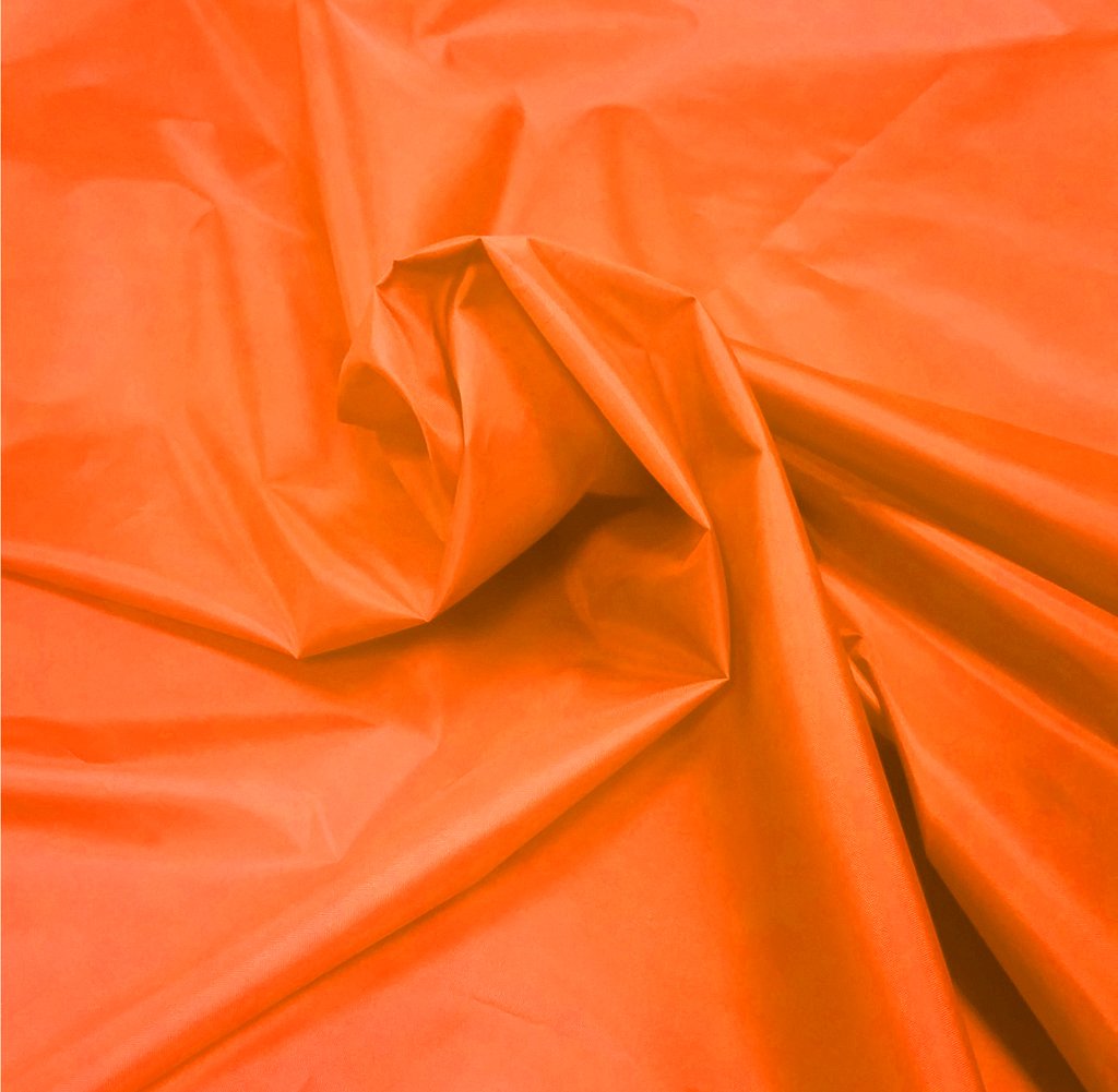 A-Express Waterproof Polyester Fabric 5oz Gaiters Material Outdoor Camp Tent Cover Banners Flags - Orange Half 1/2 Metre (50cm x 150cm) โ image 1