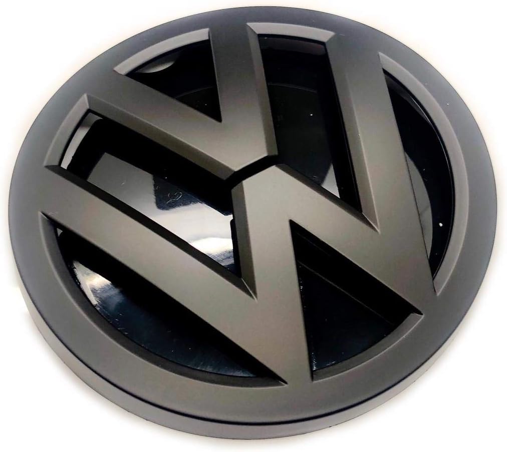 Matt Black Rear Boot Lid Badge Emblem For Golf 7 MK7 2012+ Size 110mm