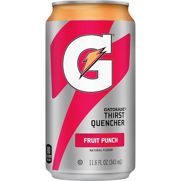GATORADE THIRST QUENCHER, FRUIT PUNCH, 11.6 FL OZ...