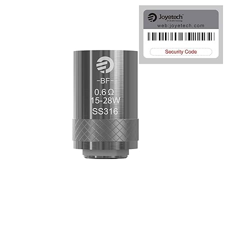 Verdampferköpfe Joyetech cubis BF SS316 AIO 0.6 ohm (5 Stück)