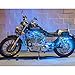 LEDGlow 6pc Million Color Flexible Motorcycle LED Lighting Kit - 15 Solid Colors - 9 Patterns - 6