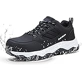 Guirdasm Wide Steel Toe Shoes for Women Waterproof Non Slip Work Shoes Lightweight Slip Resistant Safety Shoes Indestructible Construction Composite Toe Sneakers