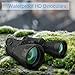 Focus Binoculars, Landnics 10X50 BAK4 HD Spotting Scope Portable Night Vision Bird Watching Binoculars Telescope , Best for Adults, Hunting, Sightseeing, Boating, Outdoors