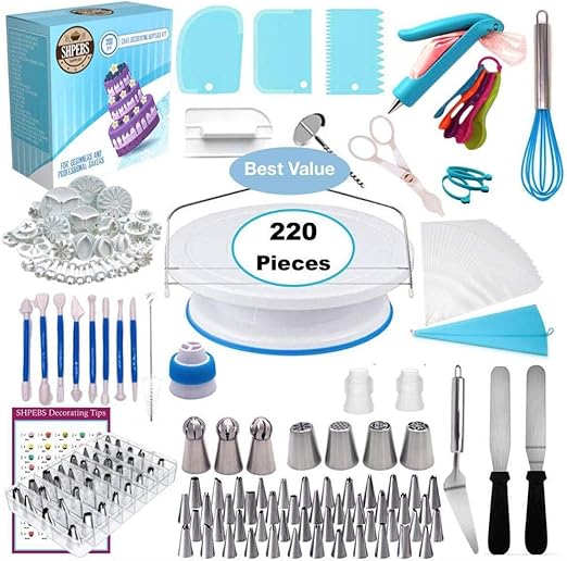 Utensilios De Reposteria Herramientas Para Hornear En 220 Piezas