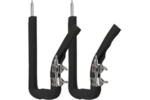 Homend Stainless Steel Storage Rack Kayak Boat Rail Mounted fit SUP Surfboards,Longboards and Stand up Paddle Boards.