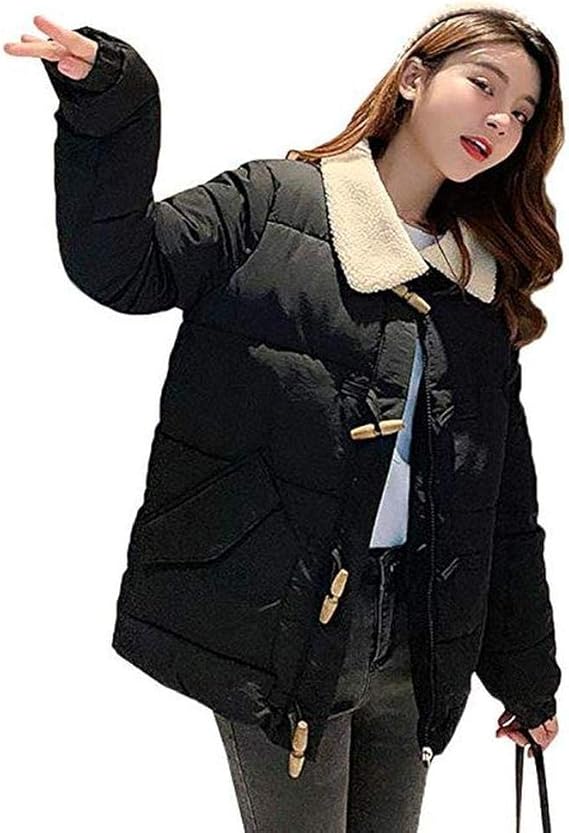 Amazon ミートン レディース 中綿コート 秋冬 ショートコート 森ガール系 学生風 通学 可愛い 防寒ゆったりファッション コート ジャケット 通販