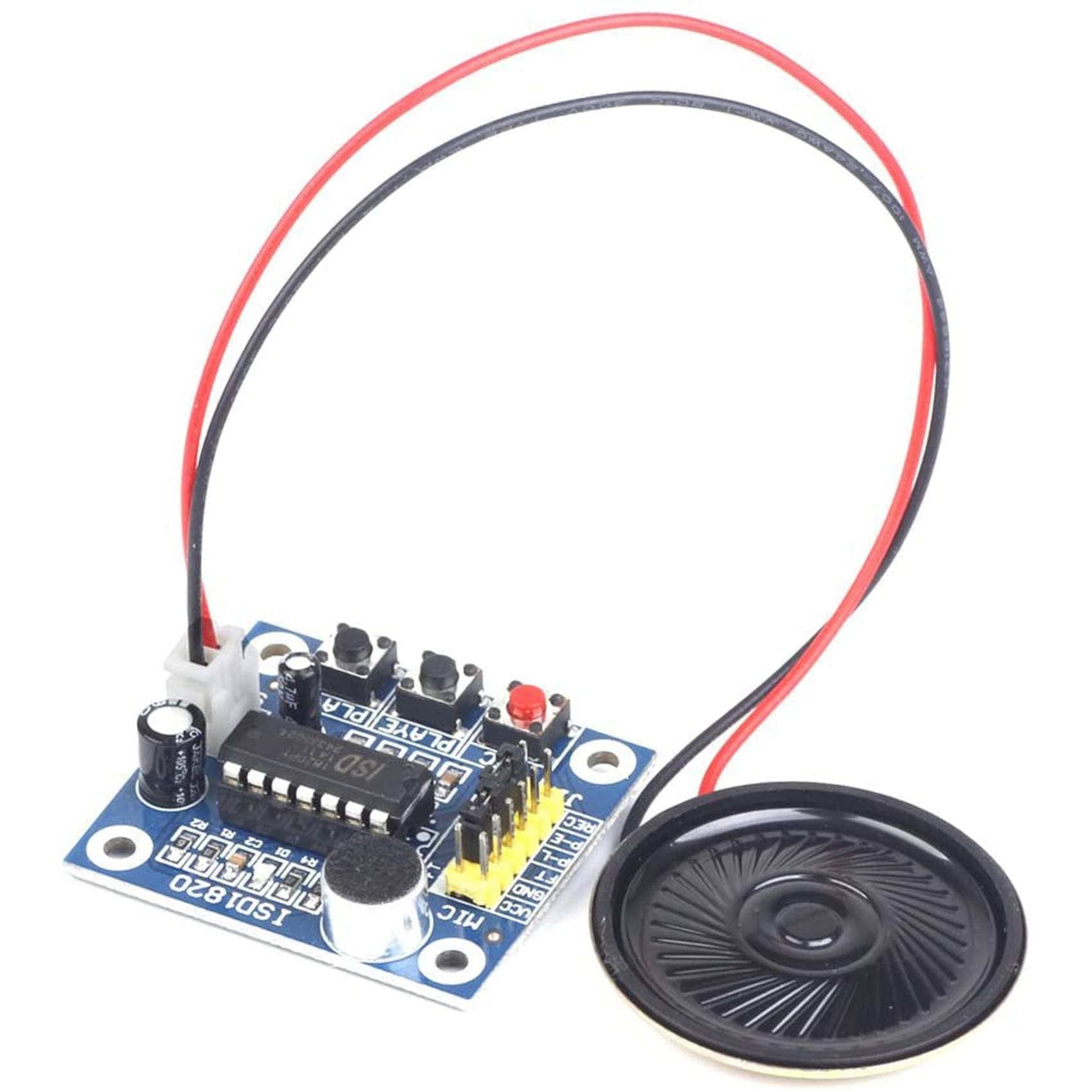 zalati Voice Recording and Playback ISD1820 Module with Microphone and Audio Speaker