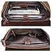 Jack&Chris men's Genuine Leather Briefcase 16