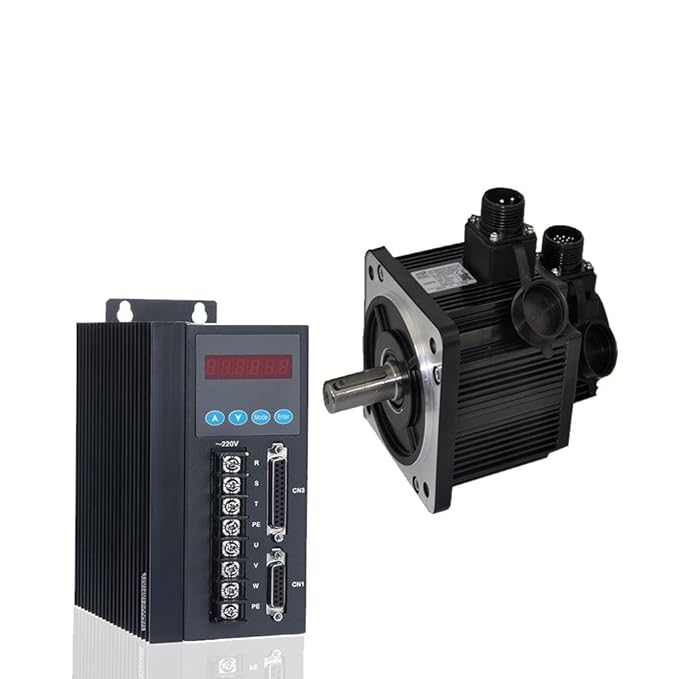 High Torque 3.5Nm CNC Servo Motor 2000rpm Rated Speed AC 220V 750W+AC