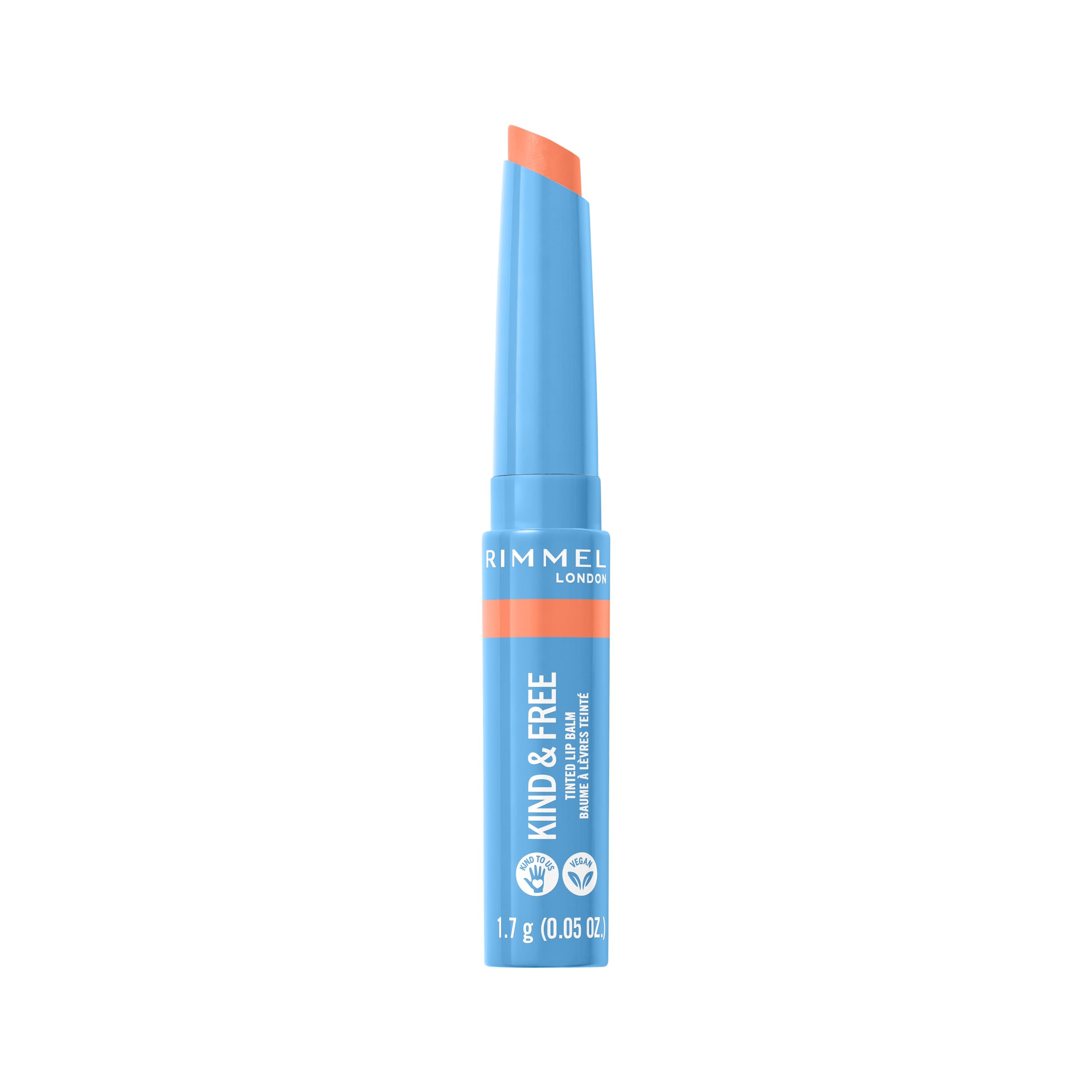 Photo 1 of Rimmel Kind & Free Tinted Lip Balm, 004 Hibiscus Blaze, 4g