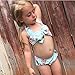 2Pcs Baby Girls Halter Bowknot Tube Top-Floral Short