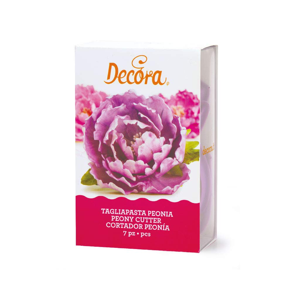 DECORA Peony Cutters Kit, Purple, 8.5 x 8.5 x 5 cm