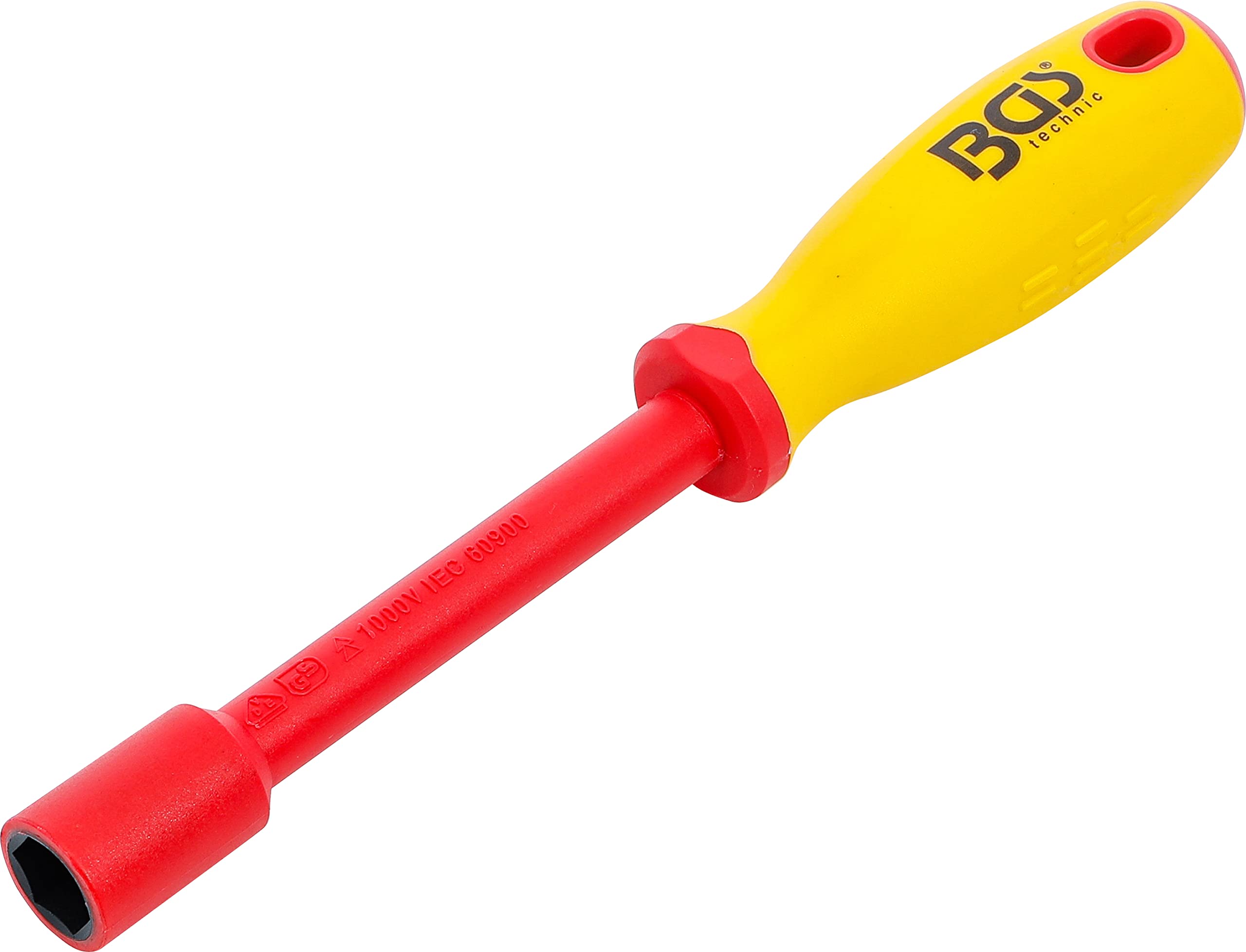 BGS 71094 | VDE Socket Screwdriver | Hexagon | 14 mm | Blade Length 125 mm