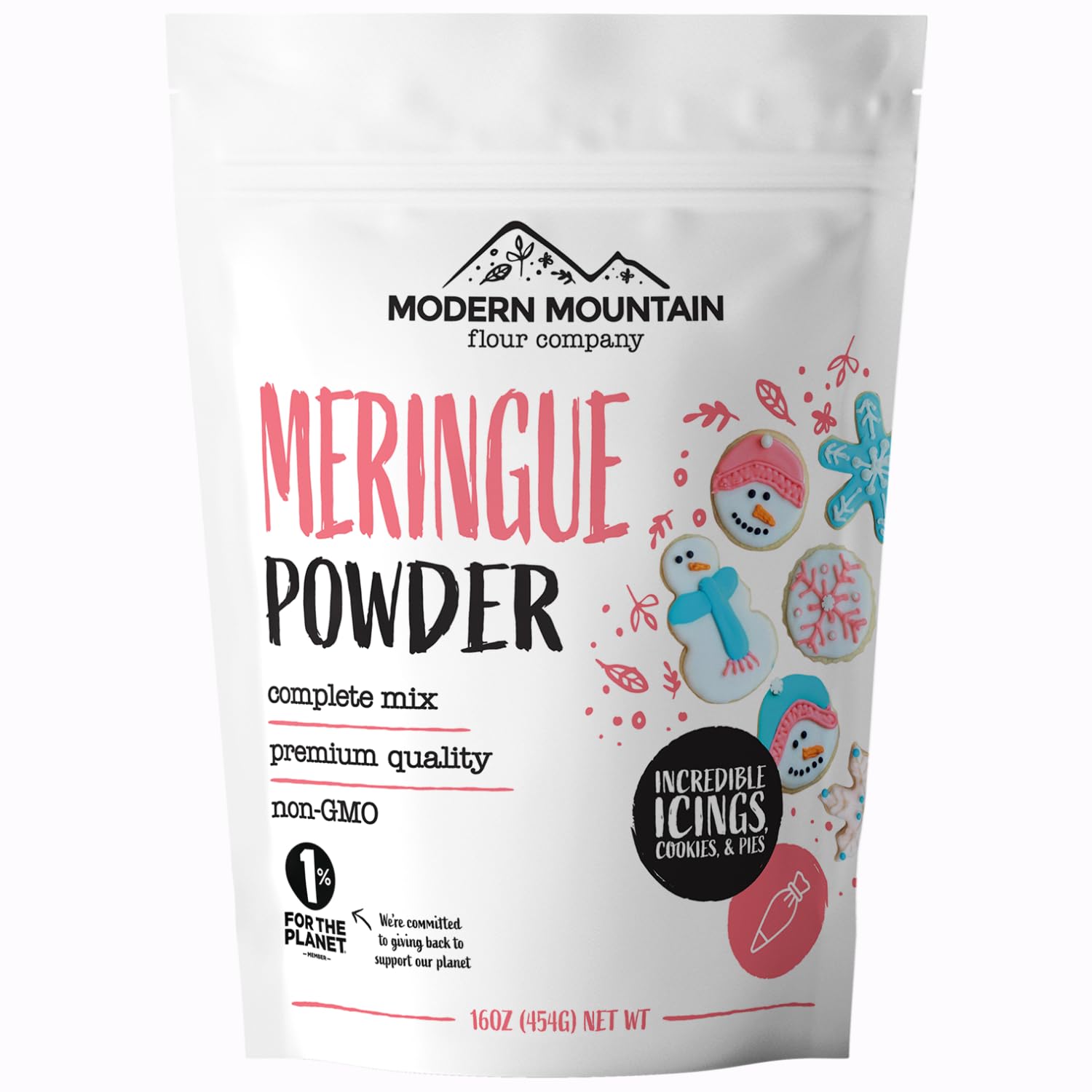 Meringue Powder (1 lb) For Royal Icing, Meringue