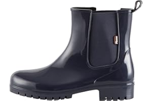 planone Short rain Boots for Women and Waterproof Garden Shoes，Anti-Slipping White Chelsea Rainboots for Ladies with Comfortable Insoles，Stylish Light Ankle rain Shoes and Outdoor Work Shoes