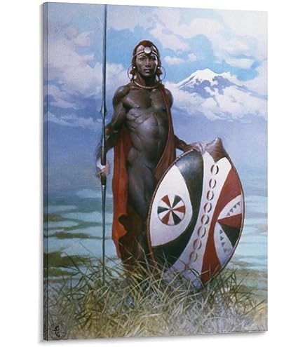 Amazon.com: Frank Frazetta Ghoul Queen Wall Art Prints Poster
