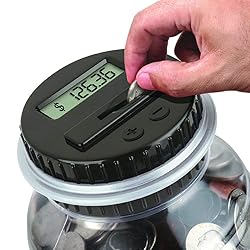 Coin Piggy Bank Saving Jar, Winnsty Digital Coin