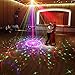 SUNY Laser RGB Lights Sound Activated Music Laser Projector 80 Combinations 5 Lens Gobos Laser Lights Blue LED Remote Control Stage Lighting Red Green Blue DJ Light Live Show Party Dance Home Holiday