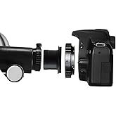 Gosky Metal 1.25'' Telescope Camera T-Adapter and Nikon T2 T-Ring Adapter for Nikon DSLR SLR (Fits D90, D80, D70, D60, D50, D40x, D40, D800, D700