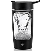JOTER & LIBEAR Electric Shaker Bottle, Made with Tritan - BPA Free - Portable Mixer Cup/USB Rechargeable Shaker Cups for Prot