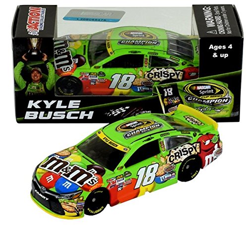 Kyle Busch 2015 NASCAR Sprint Cup Champion M&M's 1:64 Diecast Car