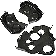 3Pcs Upper Lower Engine Timing Belt Cover 635-137 Replacement for 2003-2006 Kia Sorento