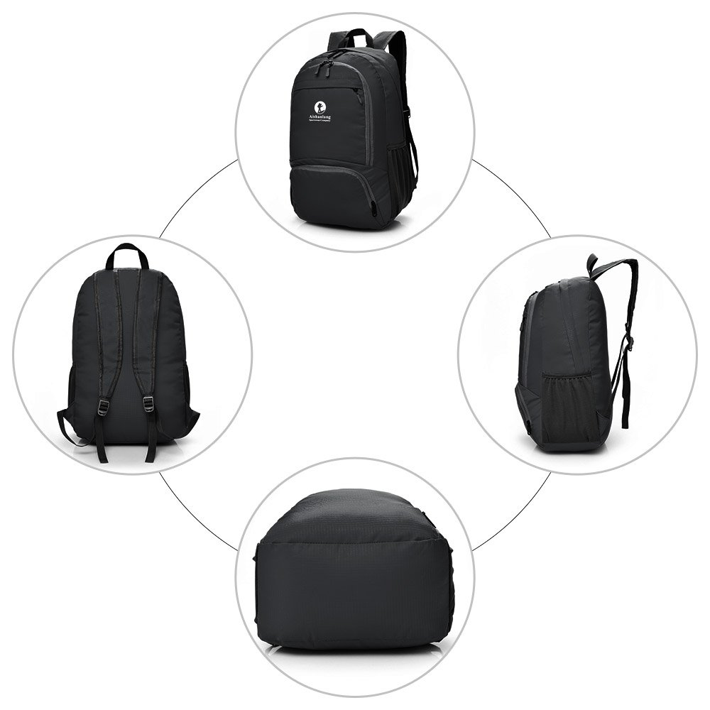 Zaino da trekking pieghevole da 30L, borsa da campeggio da campeggio esterna Impermeabile alpinismo leggero adatto a uomini e donne, ciclismo, escursionismo, corsa