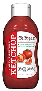 Wellbee's Honey Ketchup - Paleo & SCD Approved - No Preservatives! (16.5 oz)